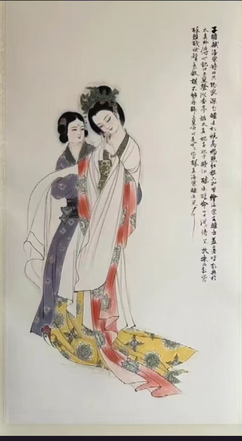 你看《海棠春睡图》有多艳