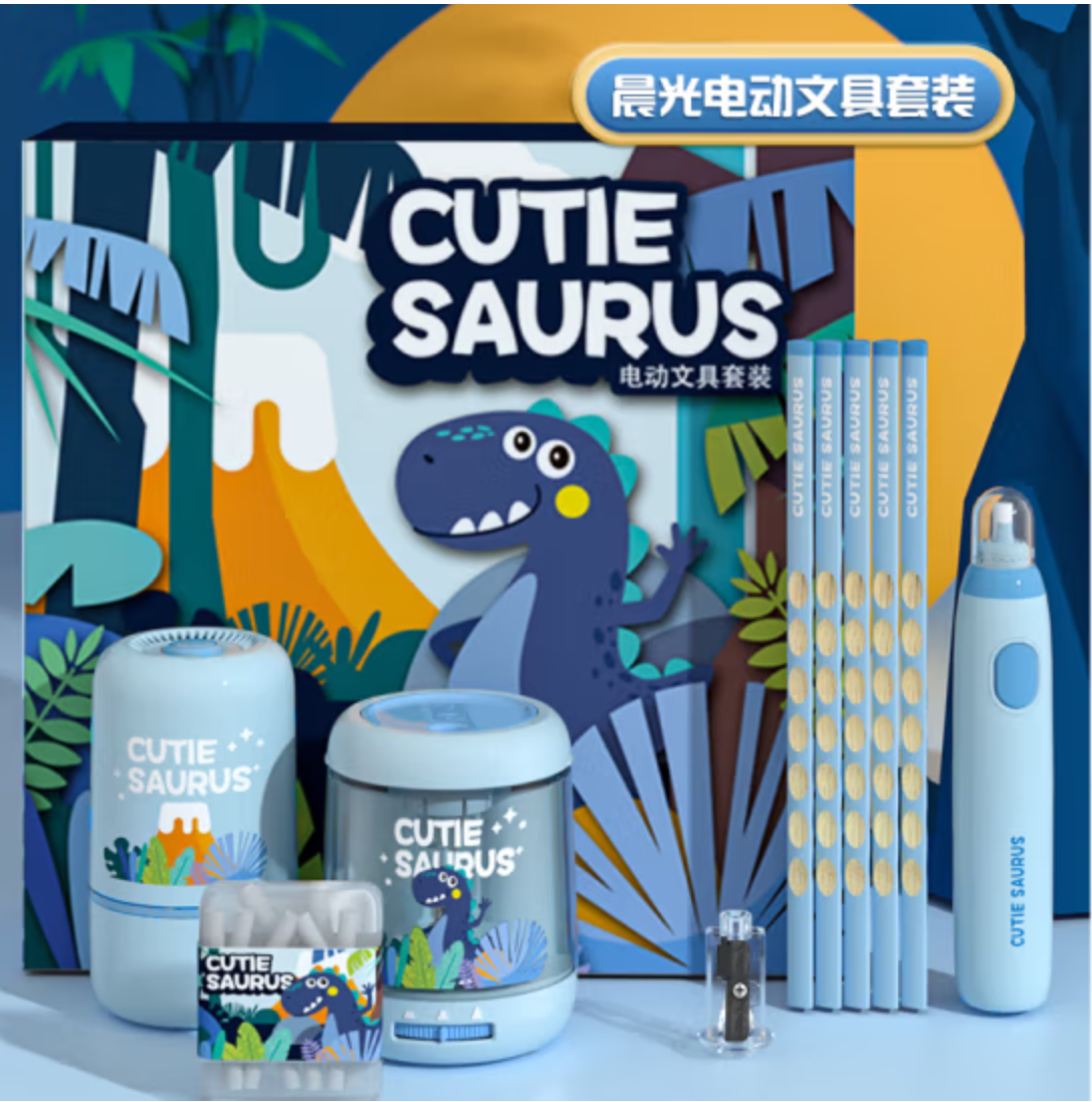 晨光文具礼盒与市场同类产品对比