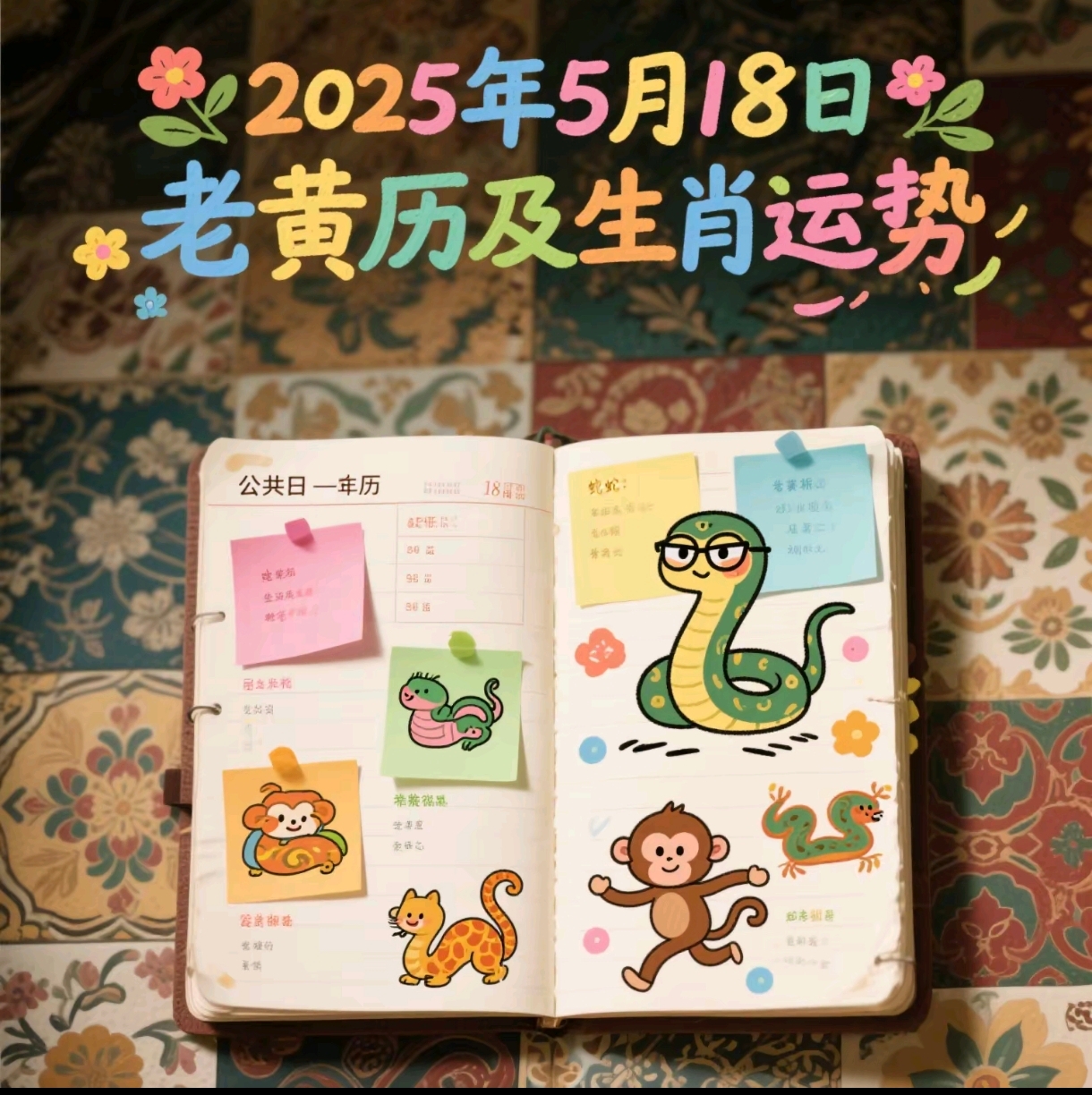 今日老黄历生肖运势(今日黄历吉凶宜忌生肖)