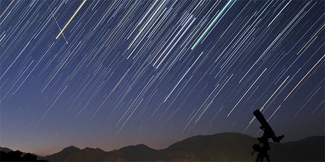 金牛座流星雨图片图片