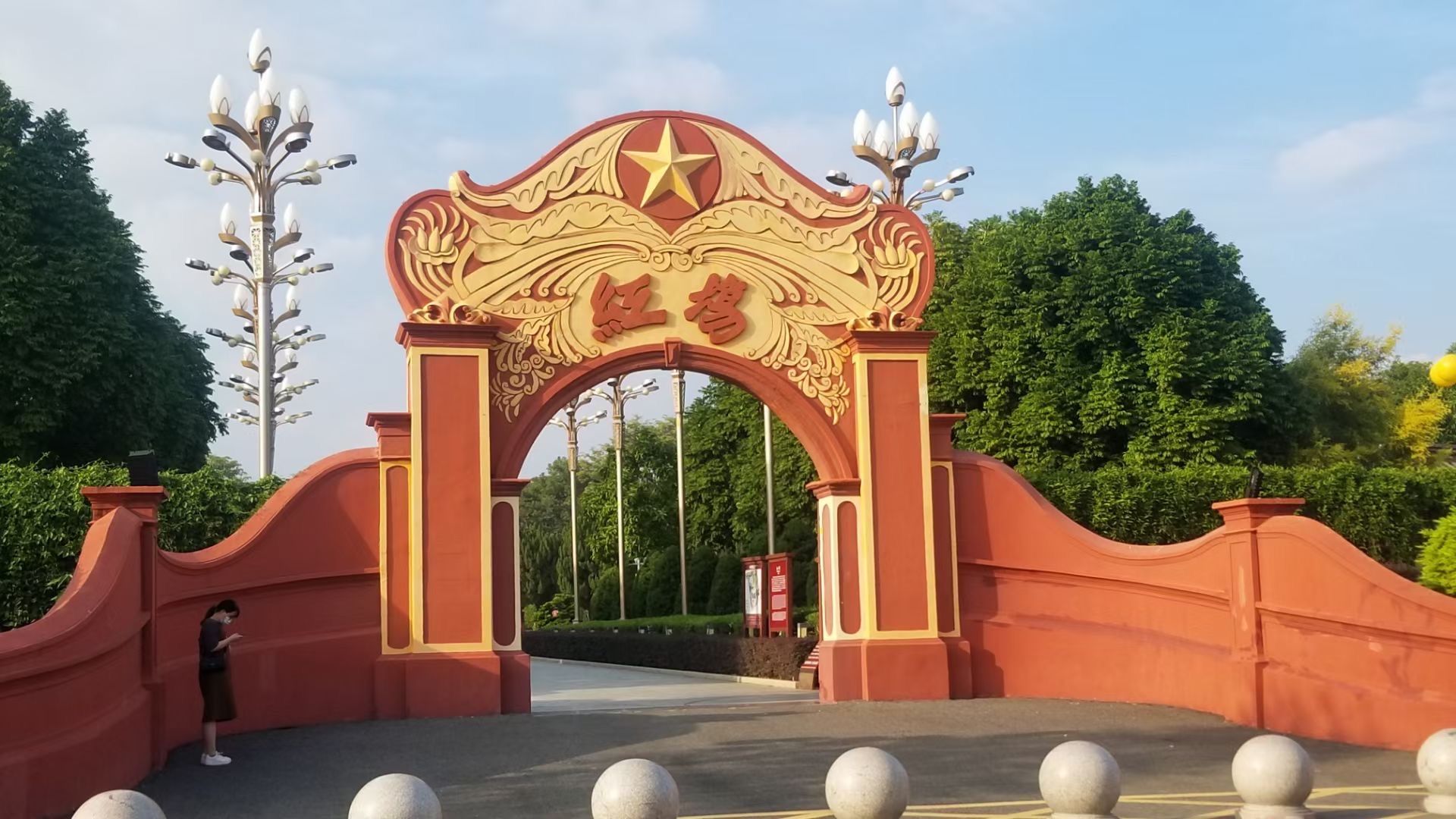 秋日游海丰红宫红场旧址