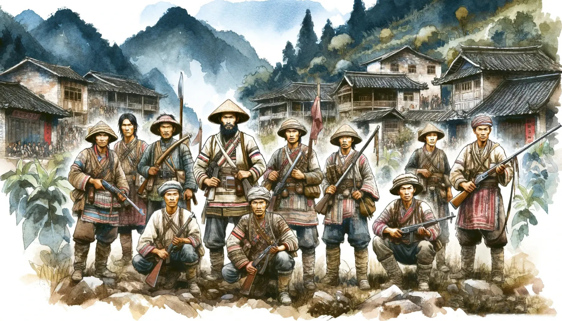 大瑶山旧事:民国年间,广西木山"瑶王"李荣保及女婿黄云焕传奇