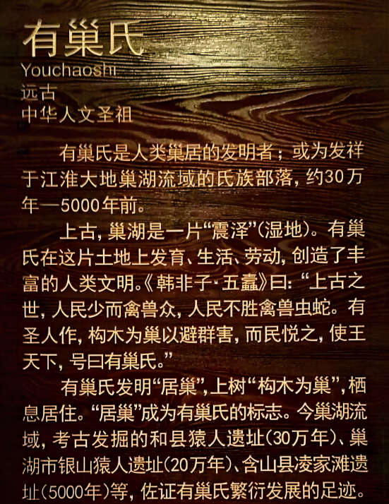 三皇之一:有巢氏的传奇与人类进步