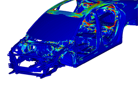 各车型车架静态扭转刚度数据排名（大约430种车型）-有驾