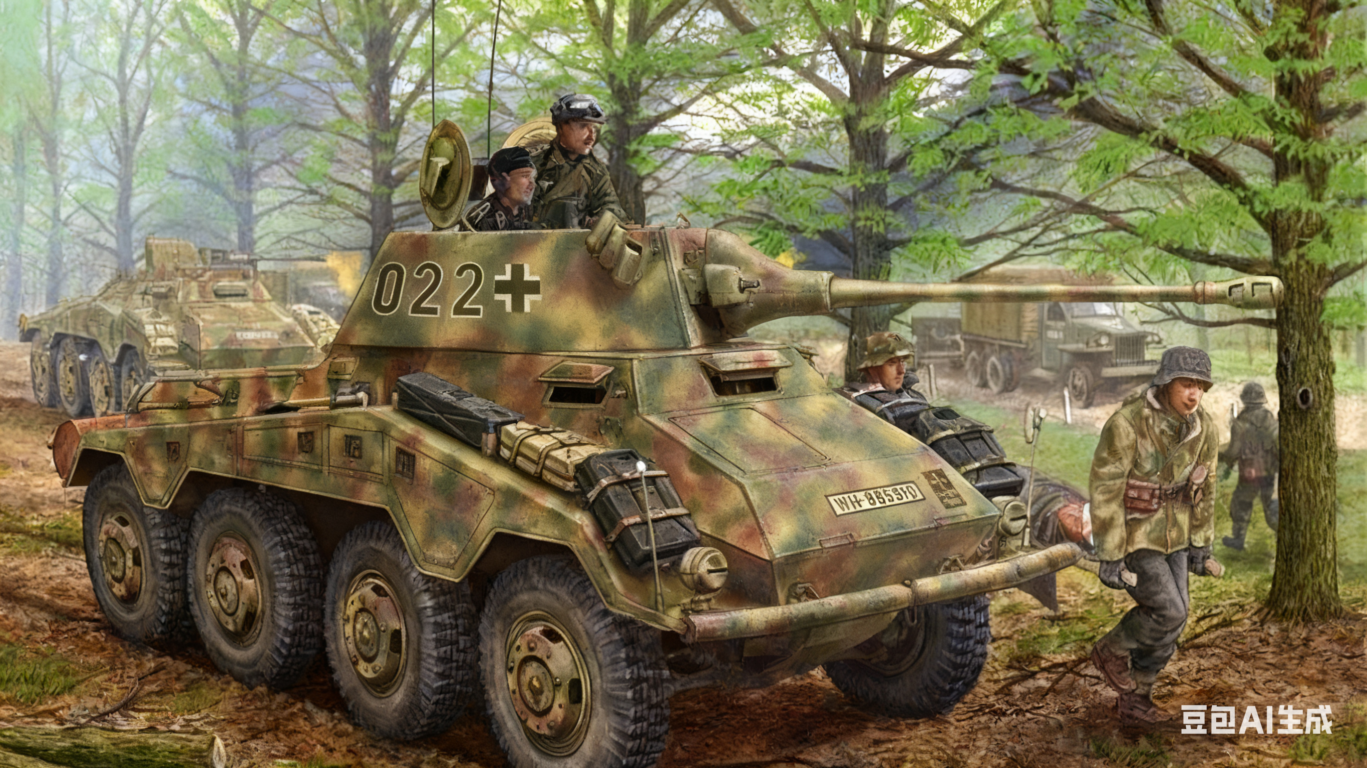 二战德军装甲车全景解析