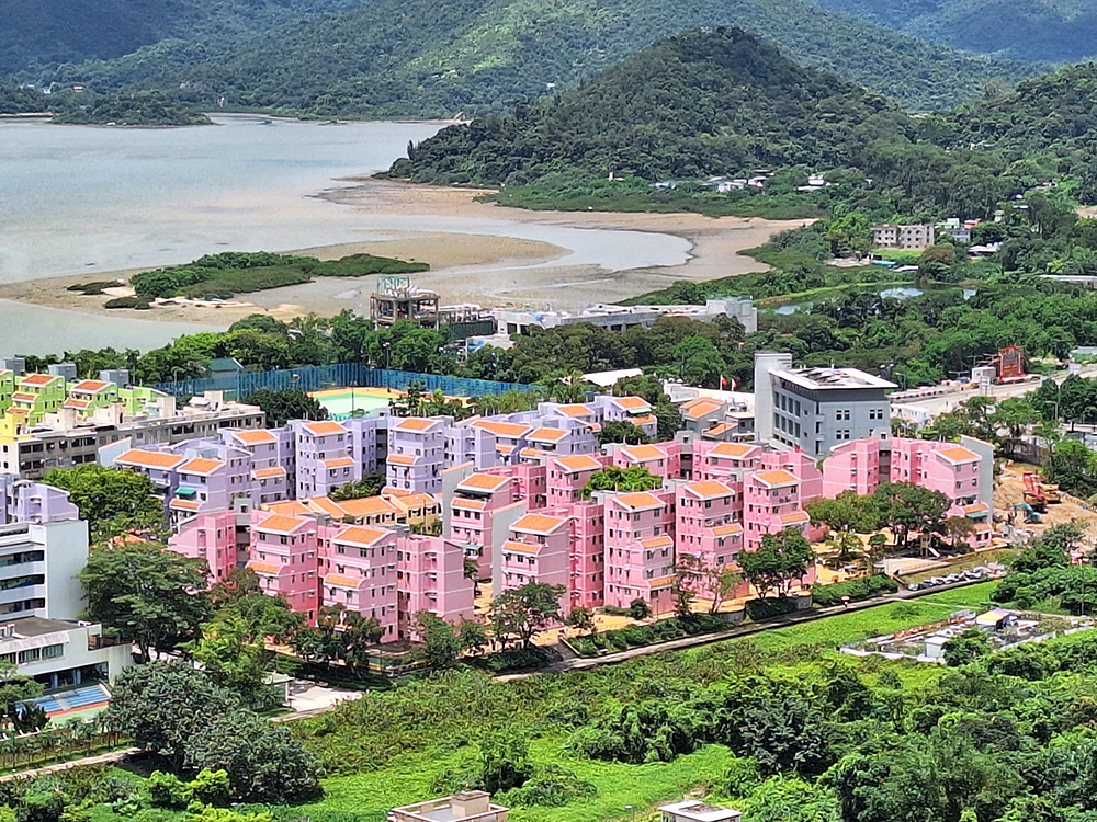 香港沙头角夏日风光