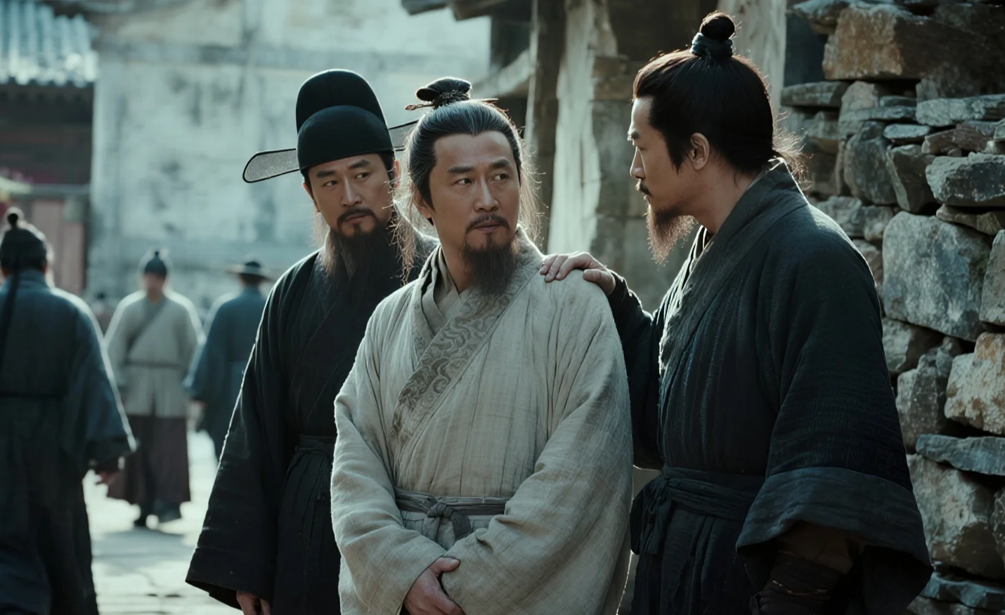 宋江接受招安之前,公孙胜私下对吴用坦诚:"要确保兄弟们平安,必须放弃