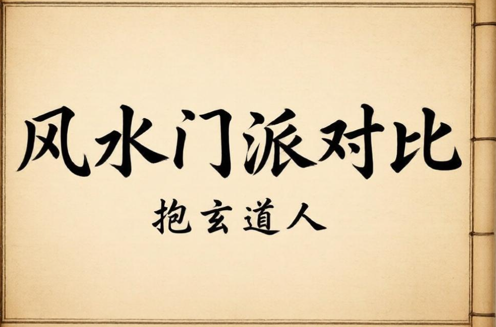 抱玄道人：论玄空风水与其他风水流派的区别对比