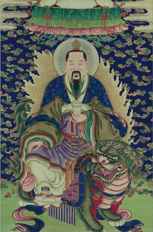 太乙救苦天尊,又称太一救苦天尊,救苦天尊,东极青玄上帝