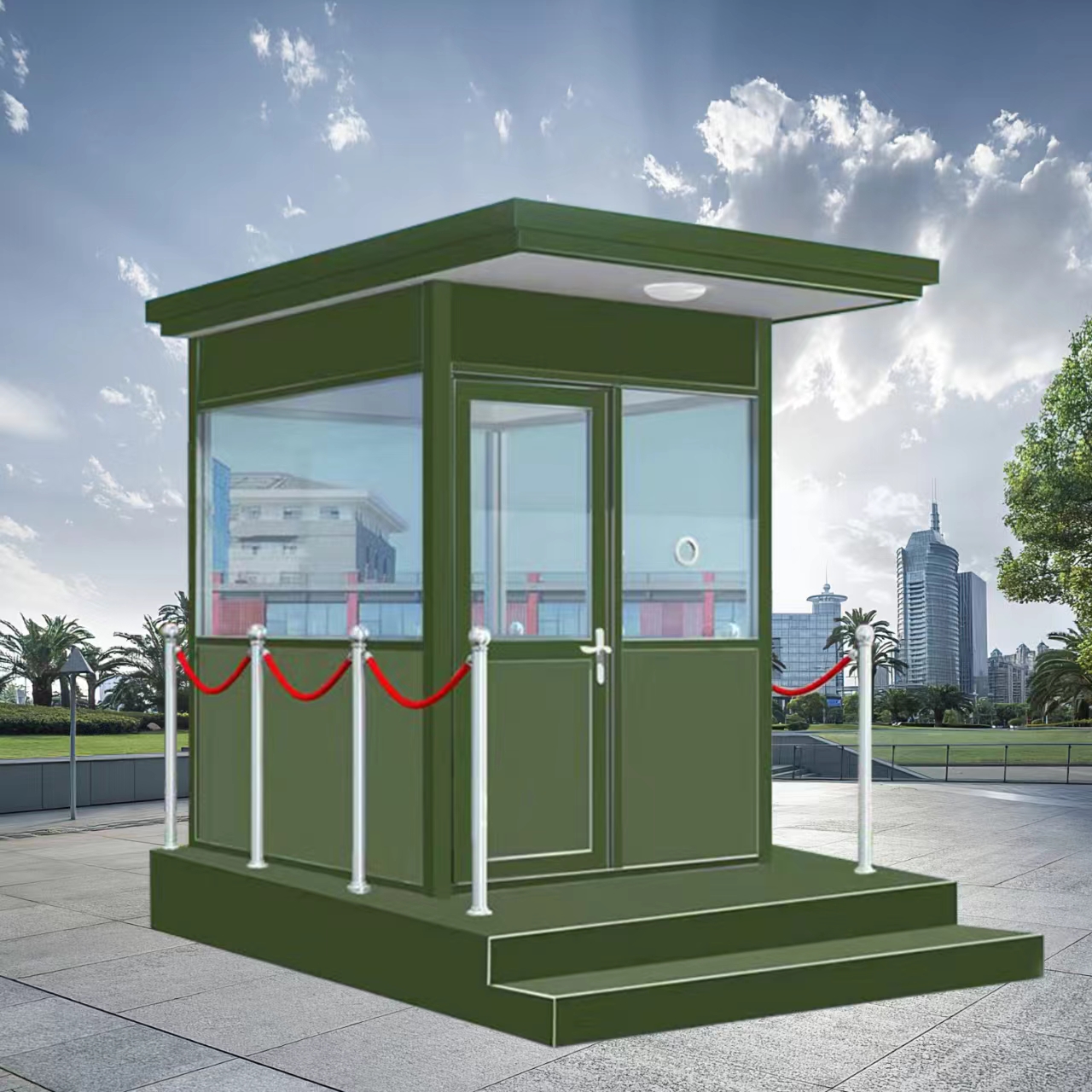 门卫岗亭:安全保障的小堡垒