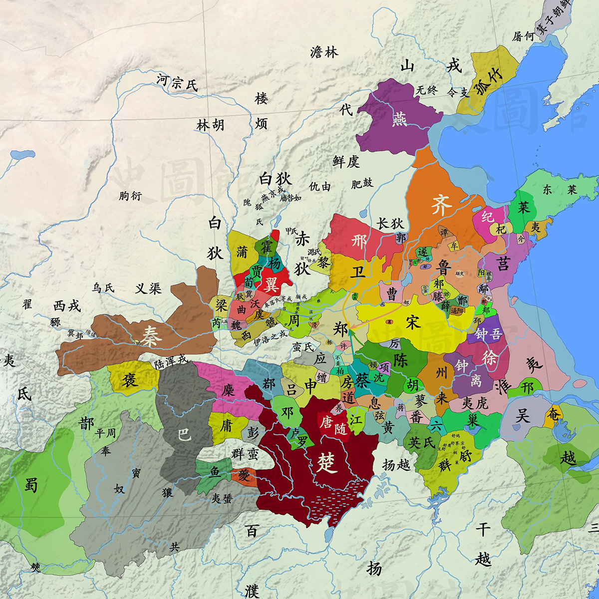 春秋时期,总共多少诸侯称王?为什么有人称王,周天子反而高兴?