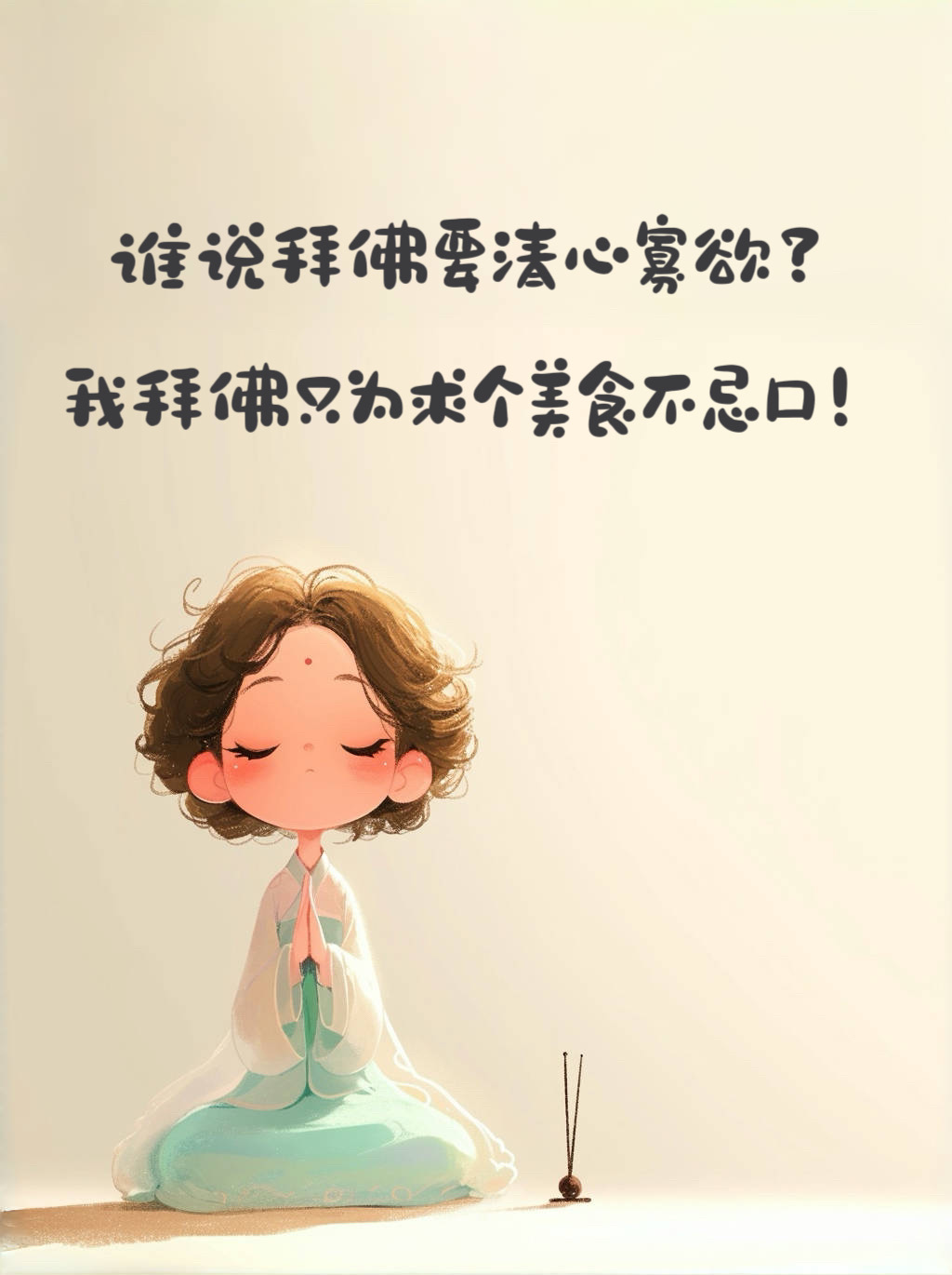 佛系幽默:拜佛短句笑翻天