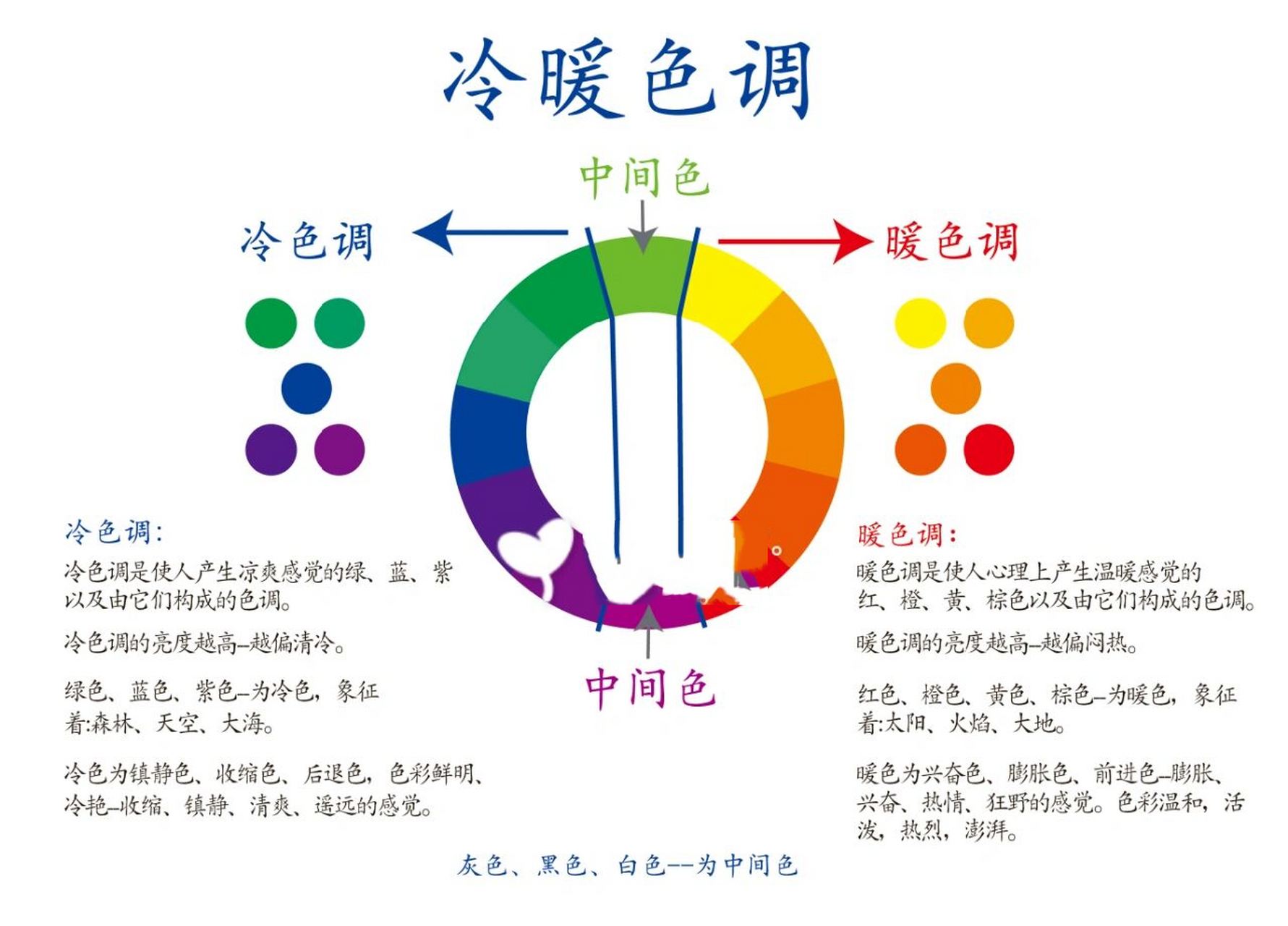 冷色系图片 暖色图片