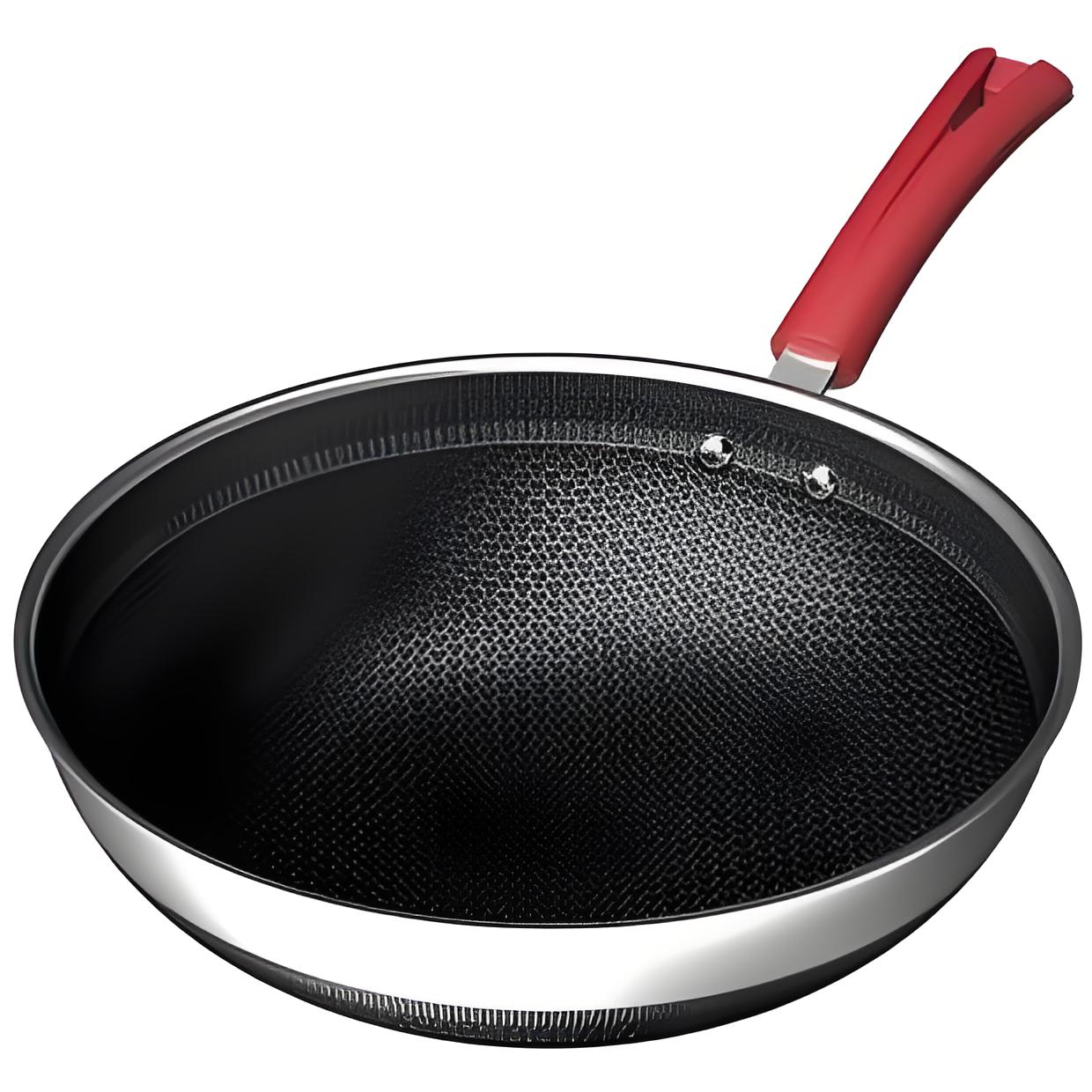 康巴赫304蜂窝不锈钢炒锅怎么样