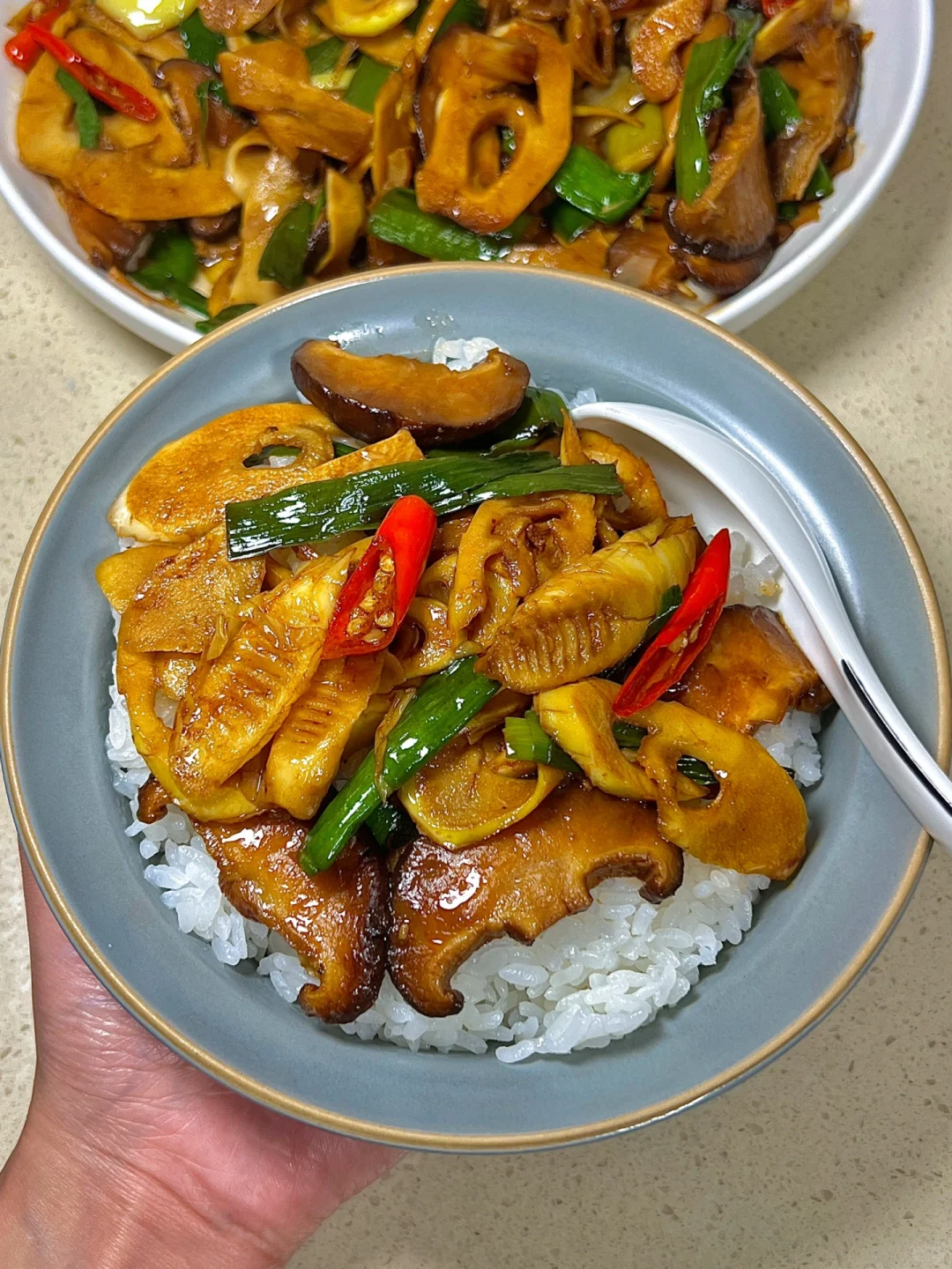 竹笋炒五花肉,鲜香下饭的家常美味