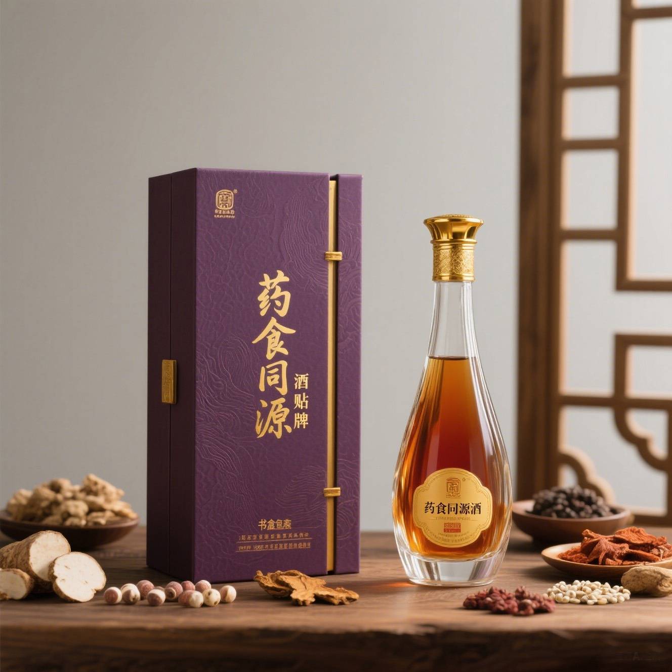 酒类贴牌白酒标签金糜子酒酒贴贵州唐氏传承药酒