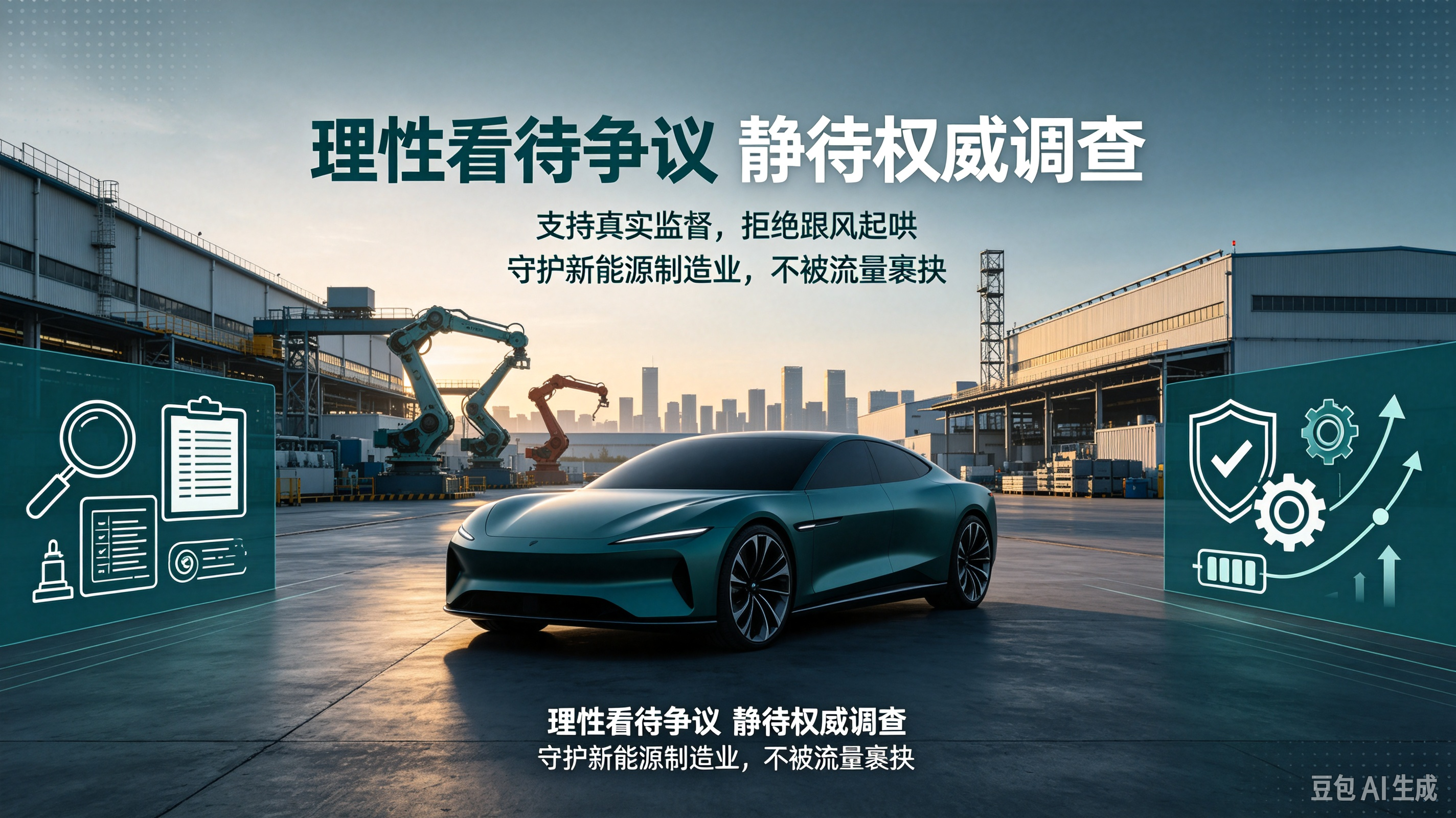 《理性看待争议,守护新能源制造》