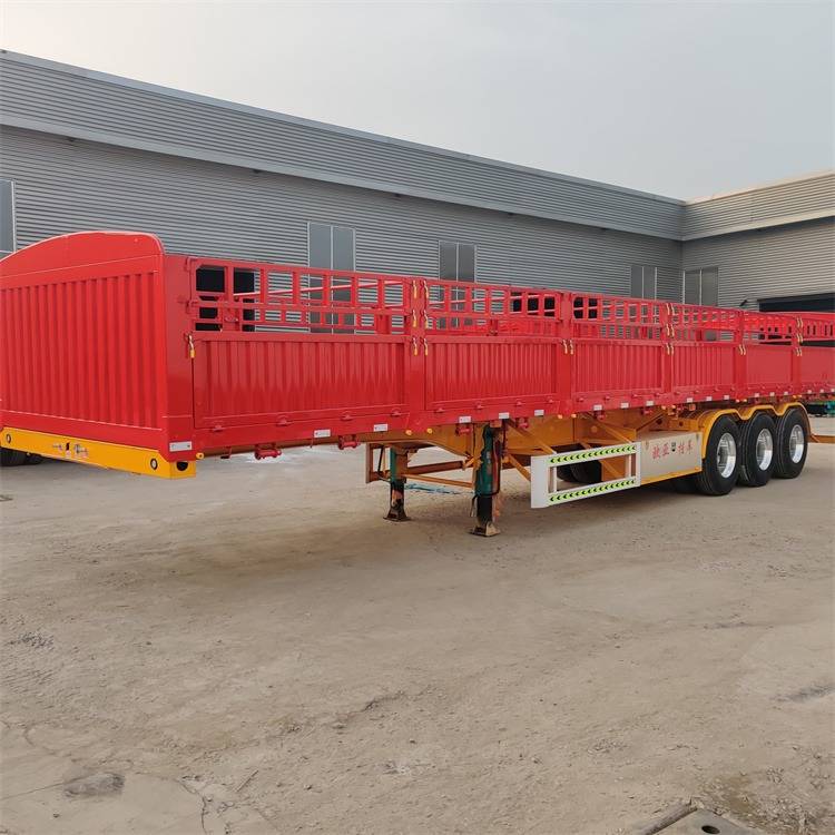 陕西12.5米危险品高栏半挂车标配ebs