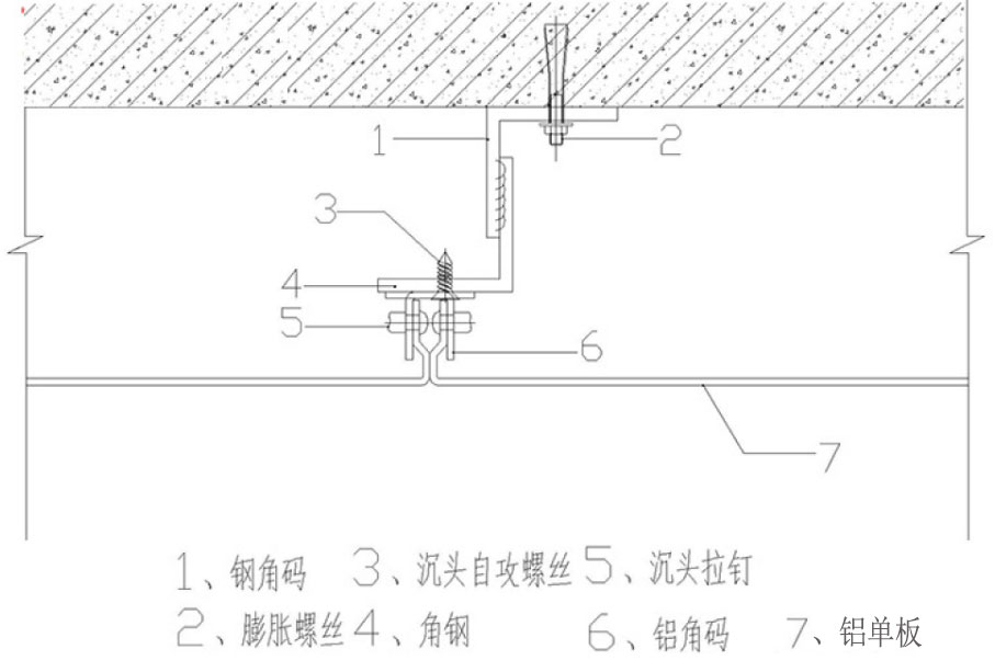 铝单板安装图解图片