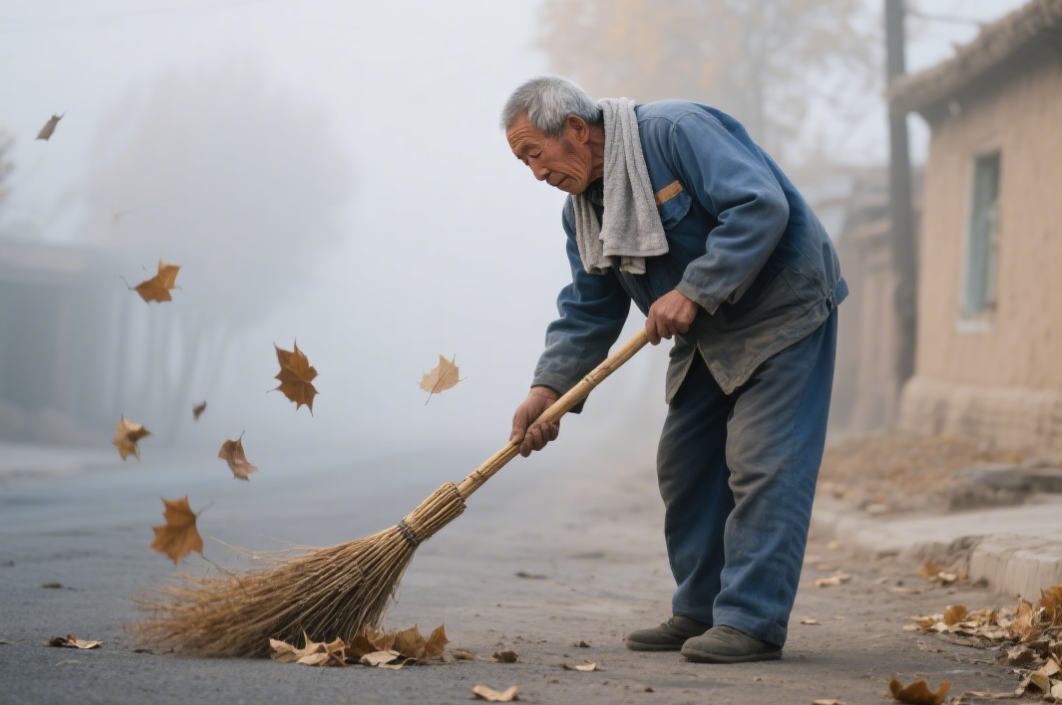 我在小镇扫大街,一男子跪在我面前:叔,我爸说只有您能救我全家
