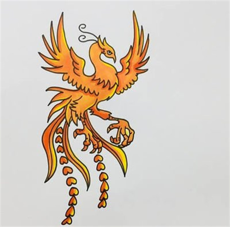 金凤凰简笔画之路:简单易学的艺术创作