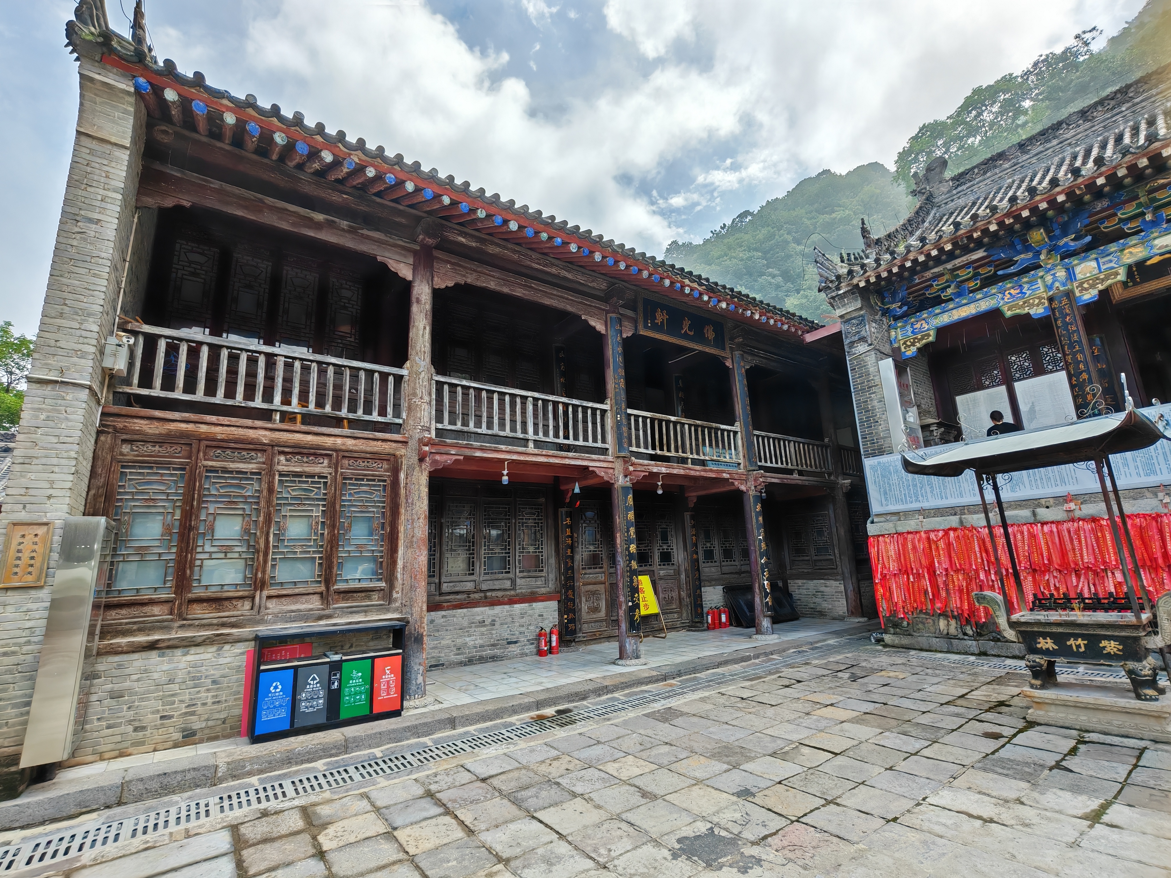 闪光旅行家秋冬季 西安南五台山紫竹林的故事
