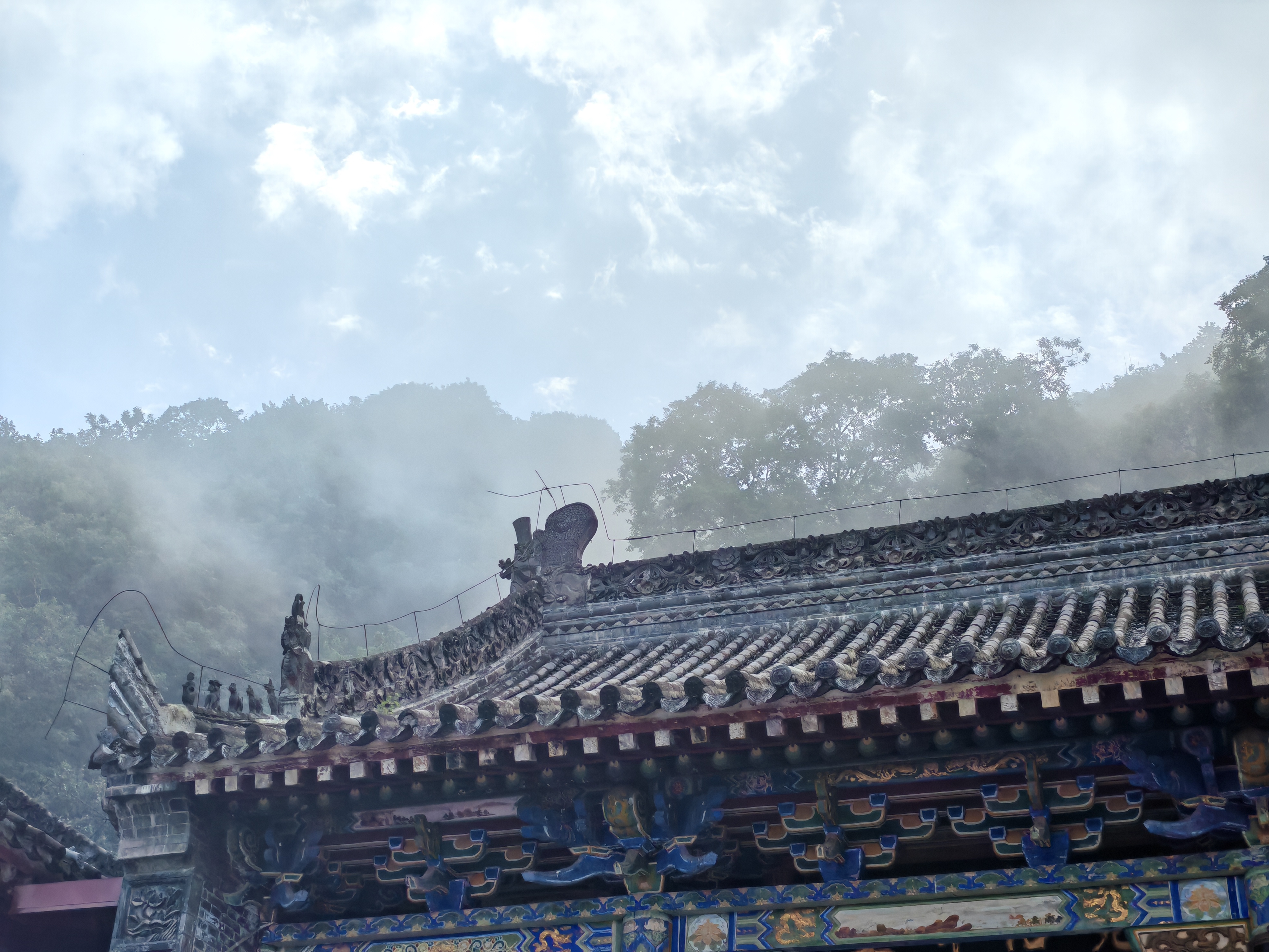 闪光旅行家秋冬季 西安南五台山紫竹林的故事