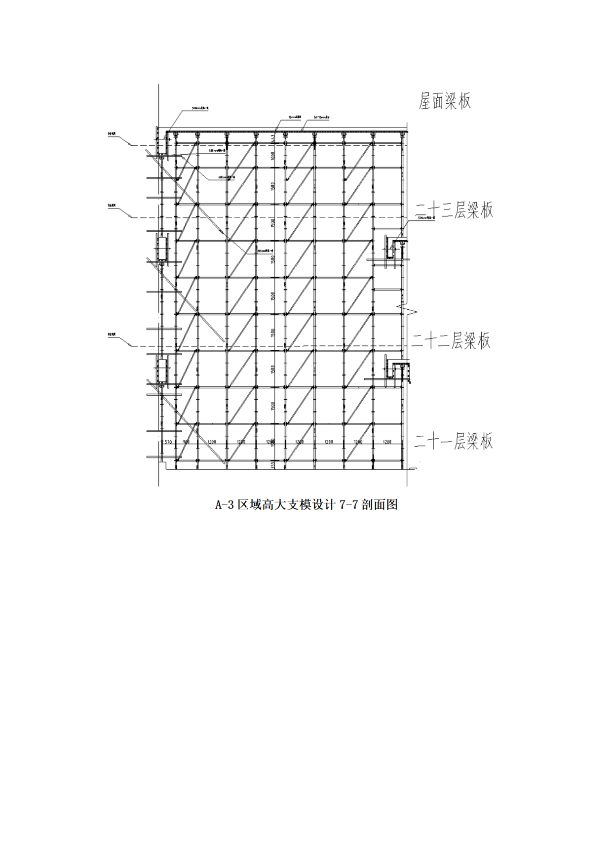 盘扣式脚手架高支模施工工艺