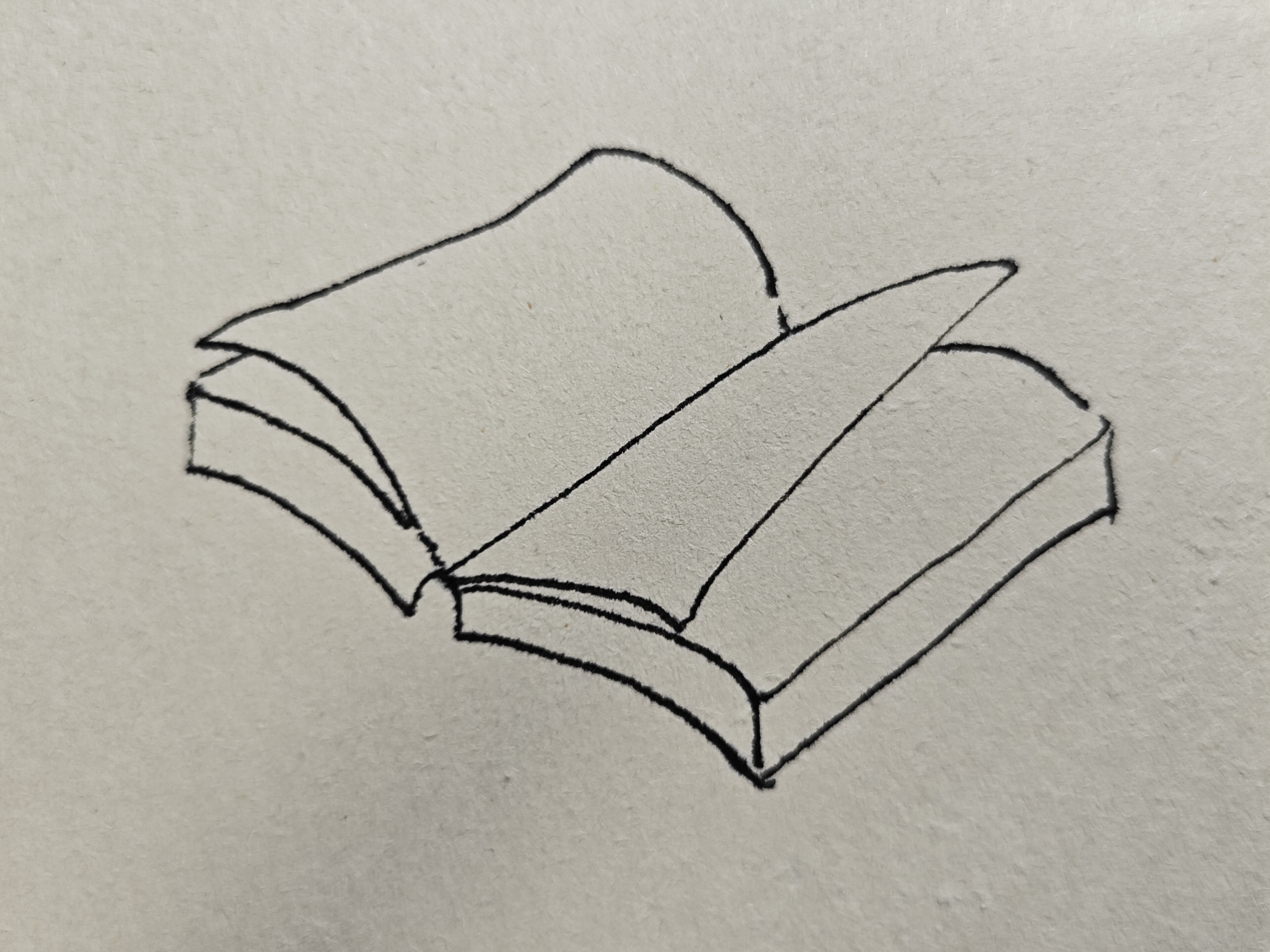 书的简笔画绘画方法,简单几笔就能画出一本书