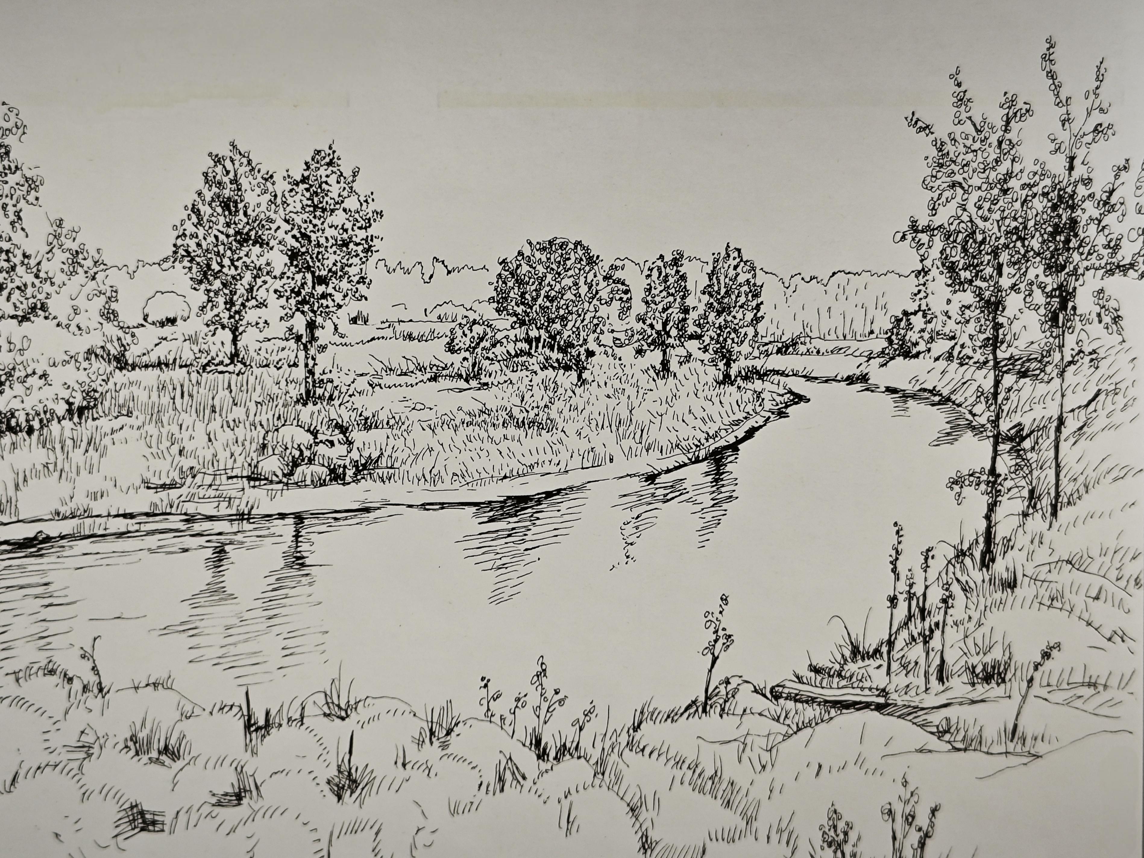 适合8岁～12岁的秋天景色美术教程