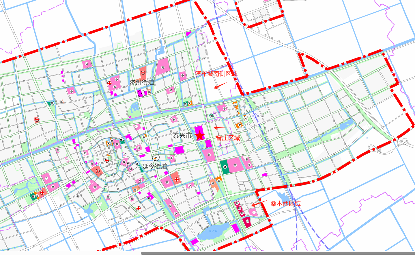 泰兴市最新规划图图片