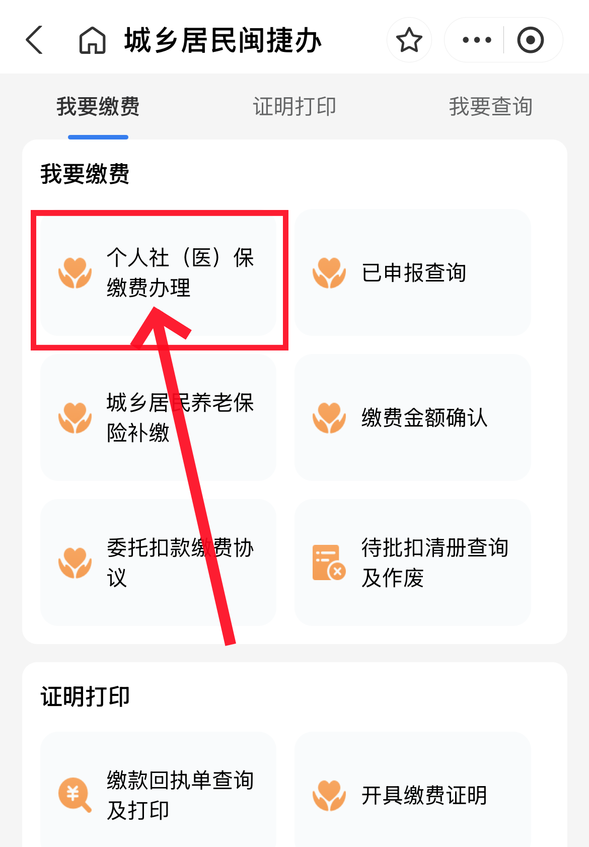 支付宝怎么交农村合作医疗缴费
