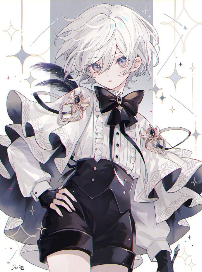 画师笔下的可爱的美少年,就眼前一亮的感觉!