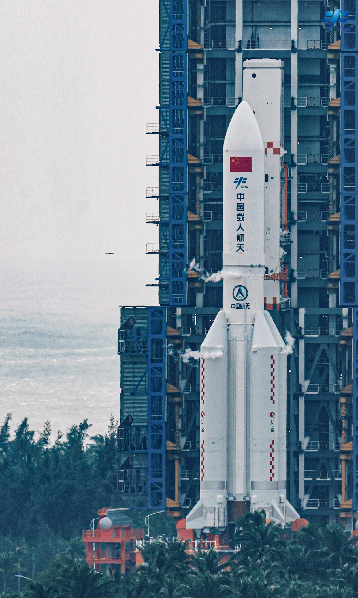 执行新任务的长征五号b火箭即将正式亮相