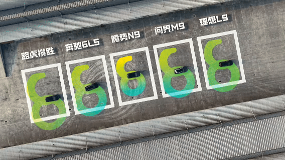 SUV五车横测,8字转弯同框挑战赛-有驾 SUV五车横测,8字转弯同框挑战赛-有驾