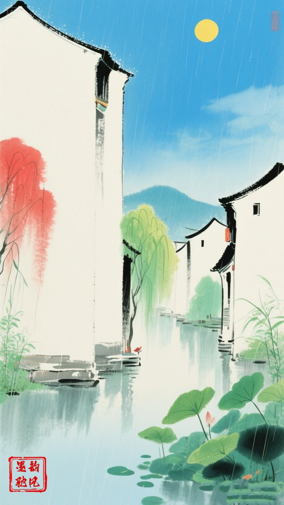 烟雨江南,大写意画境,治愈你一整个夏天!