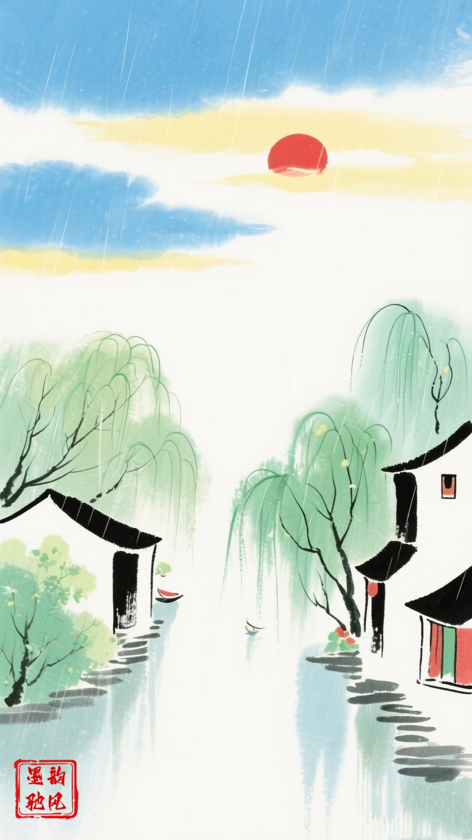 烟雨江南,大写意画境,治愈你一整个夏天!