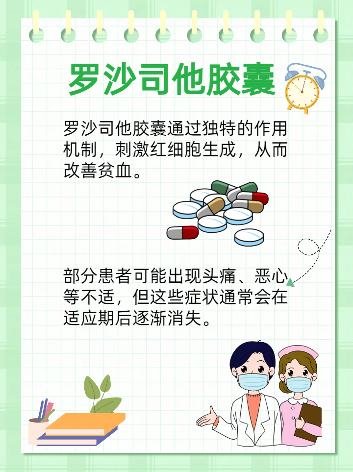 罗沙司他胶囊,守护你的健康之路!