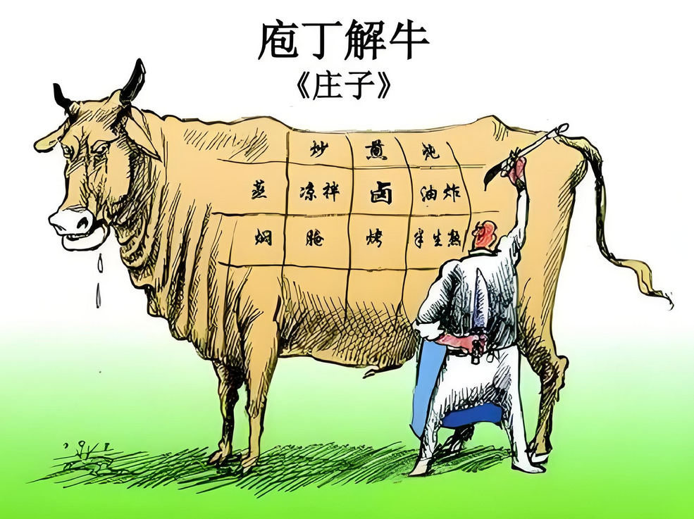 庖丁解牛出自于庄子的哪一篇文章,庖丁解牛是什么意思