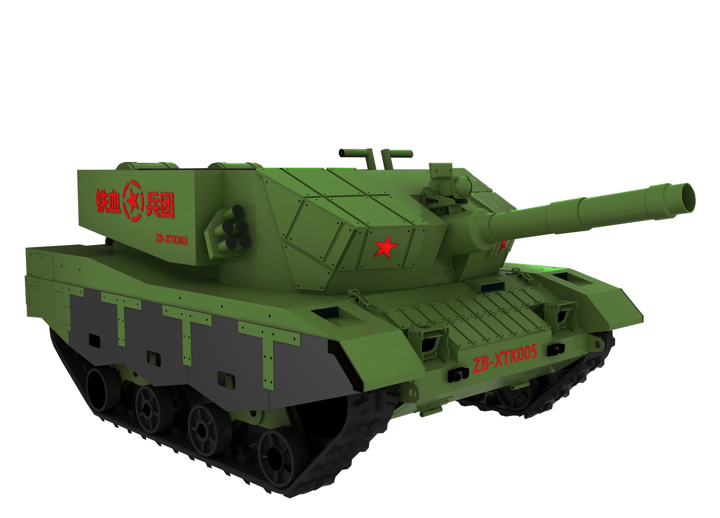 户外亲子乐园军博游乐坦克车项目