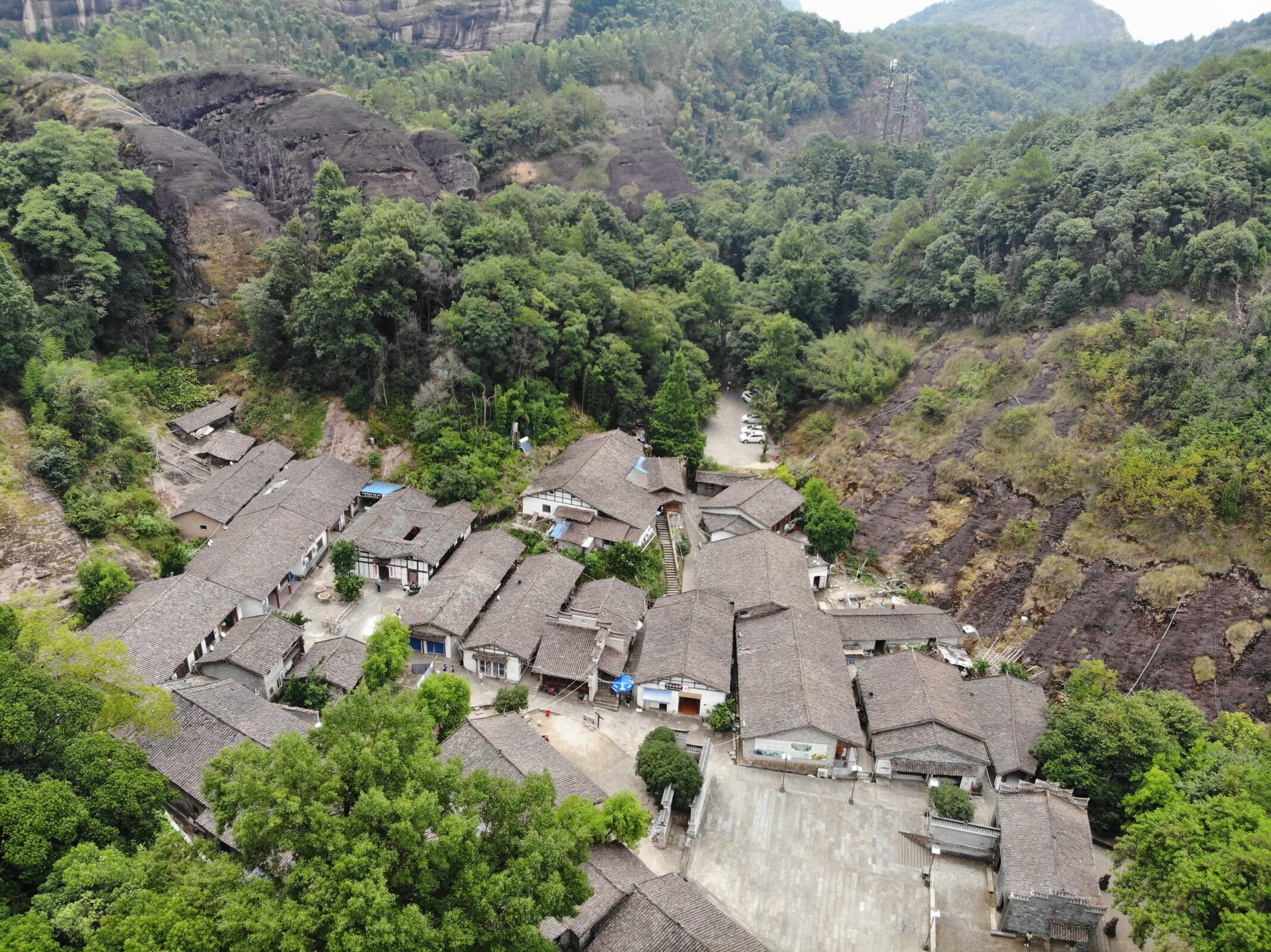 江西丹霞地质公园,深山古村,夏季避暑胜地