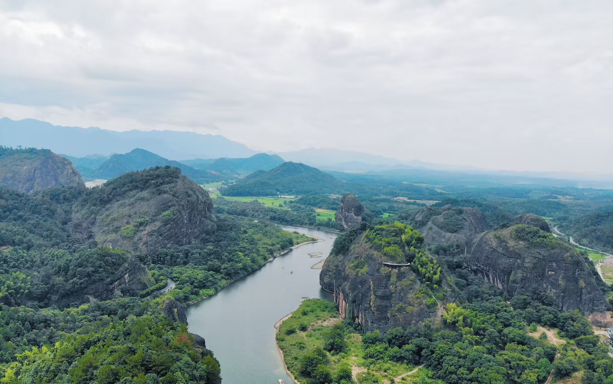 江西丹霞地质公园,深山古村,夏季避暑胜地
