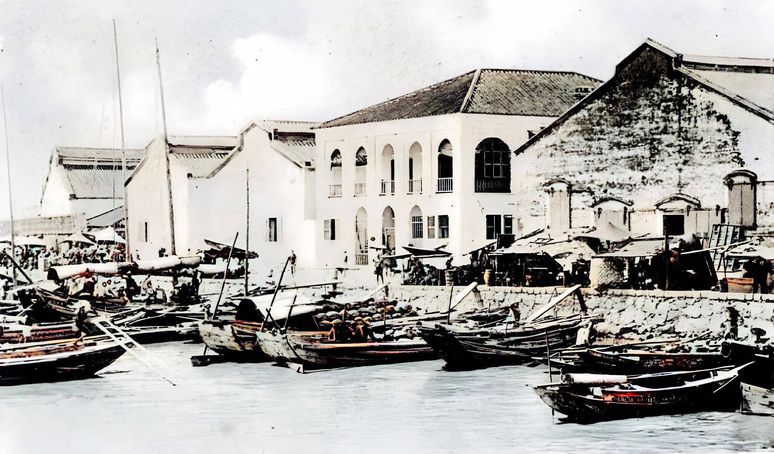 广东汕头老照片:喧嚣的码头,冷清的街市和贫困的乡村