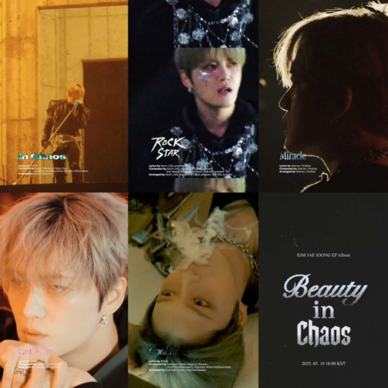 金在中以摇滚姿态回归，新专辑《Beauty in Chaos》19日重磅发布