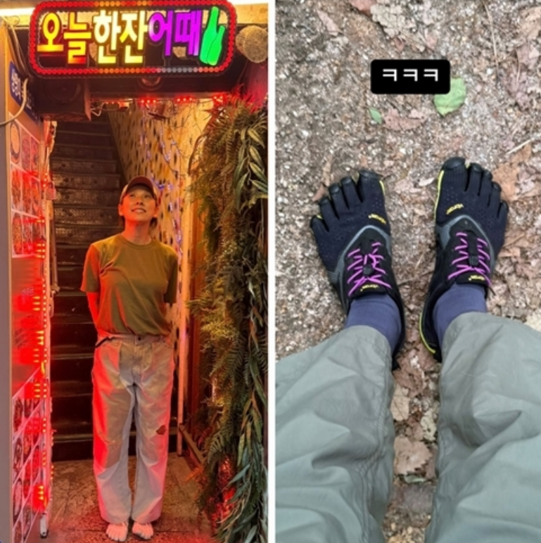 李孝利“脚趾鞋”穿搭引热议：路边摊变T台，时尚女王再破界！