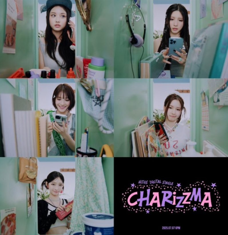 五代超级新人HITGS闪电回归！新曲《CHARIZZMA》7日引爆少女魅力风暴