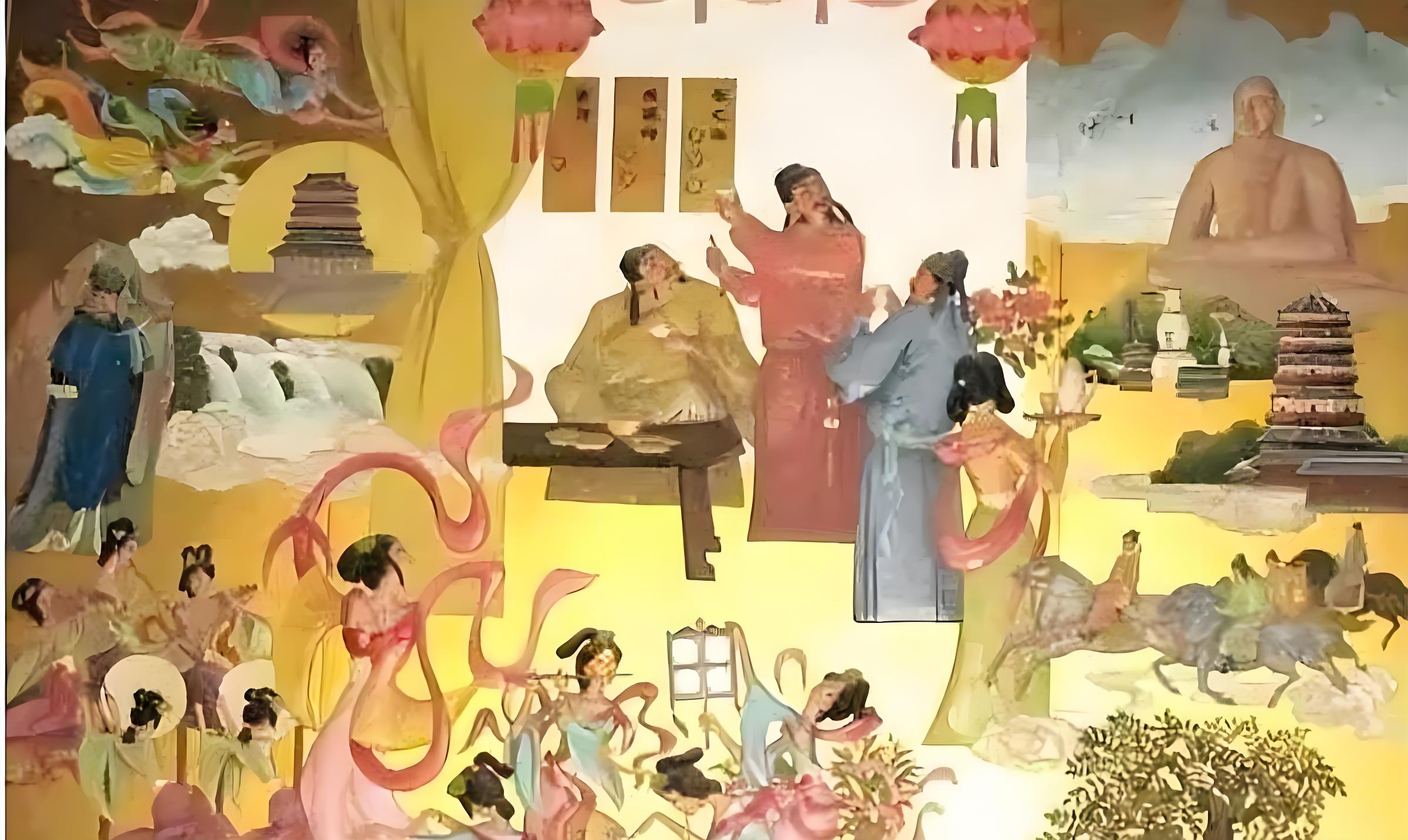 盛唐"旗亭画壁":诗人风采与文化魅力的交融