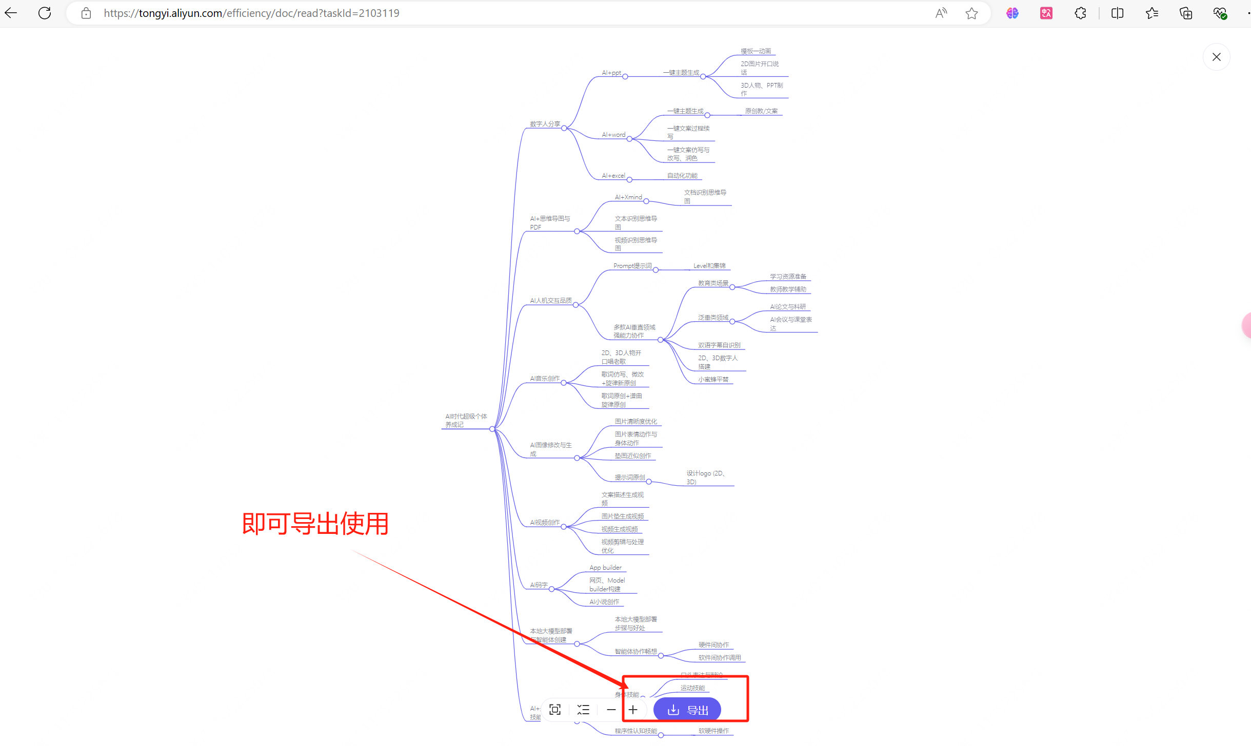 思维导图在线生成器图片