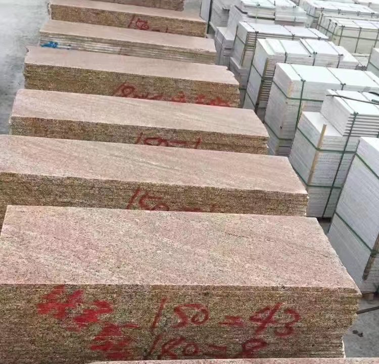 山东汶上黄锈石板材,多图介绍
