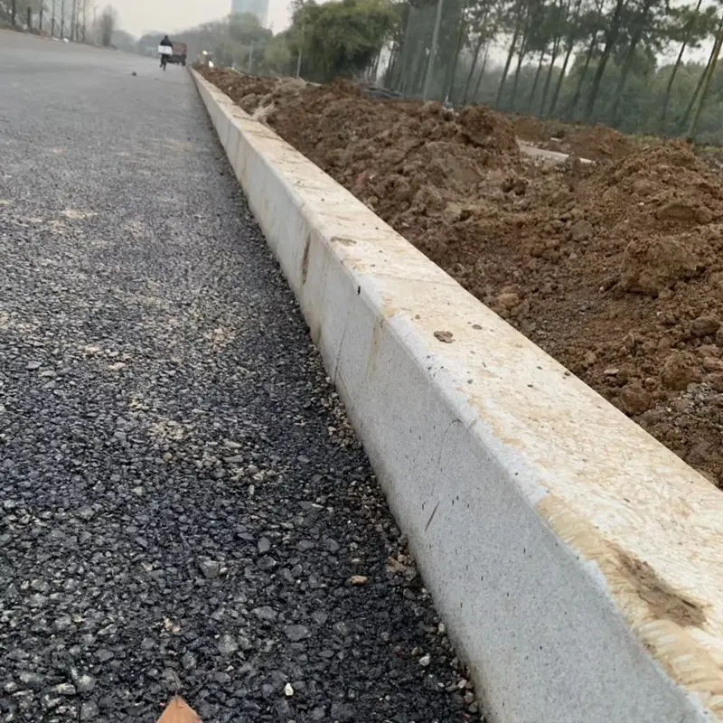 嘉祥青石路沿石在工程施工中需要注意以下几个方面,多图照片展示